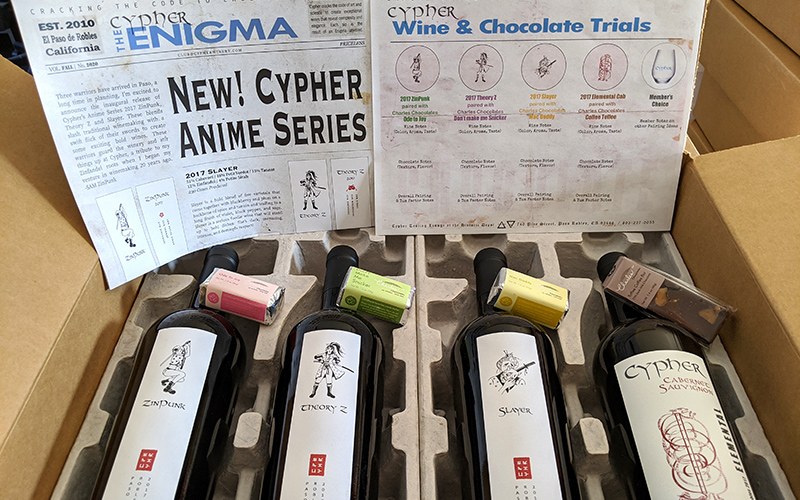 Cypher Enigma Best Wine Club Paso Robles