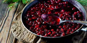 Slayer Red Wine infused Spiced Cranberry Sauce from the Cypher Kitchen